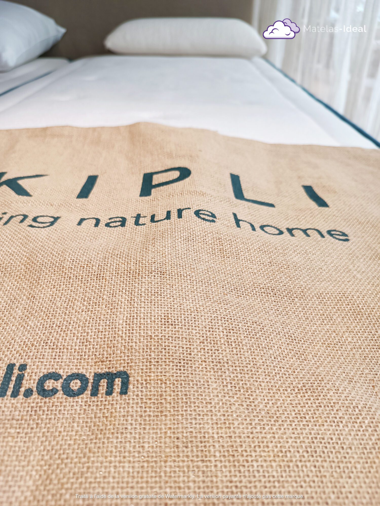Matelas Kipli Latex Naturel - 100% latex naturel avec certification GOLS
