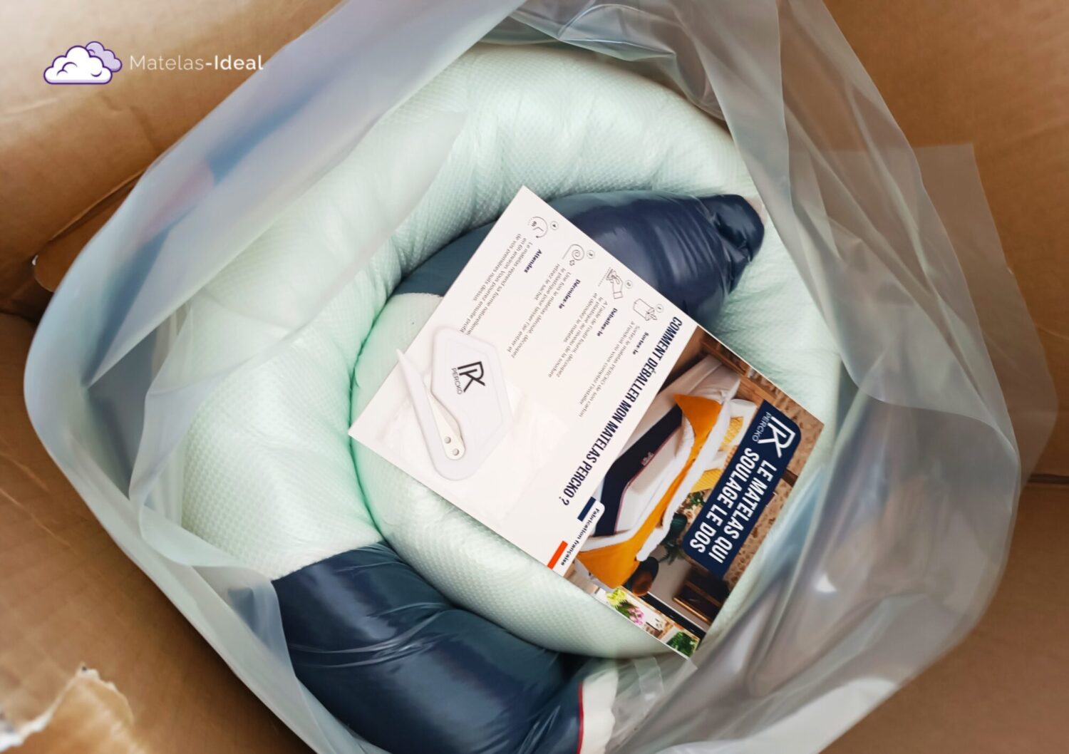 Test approfondi du matelas PERCKO - Vue détaillée