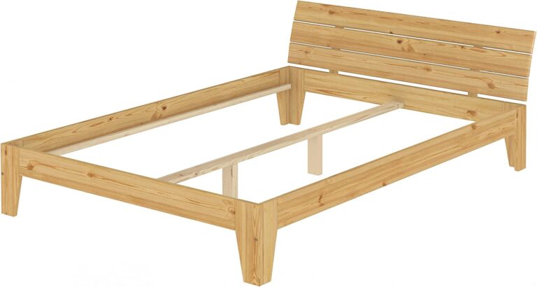 cadre de lit en bois sans sommier
