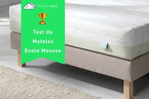 Test matelas Ecolo Mousse