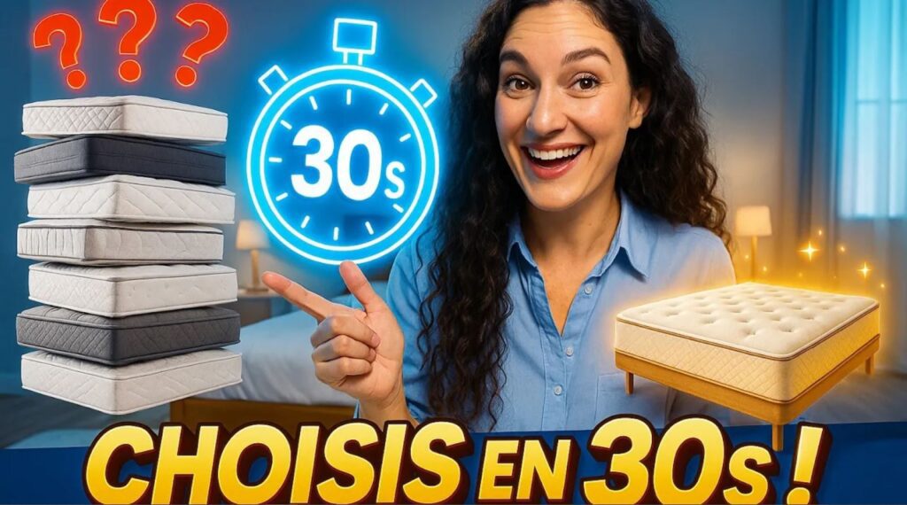 quel matelas choisir en 30 secondes