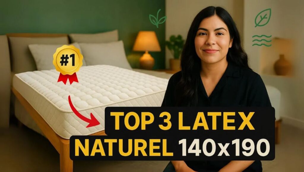 Top 3 matelas latex naturels 140x190