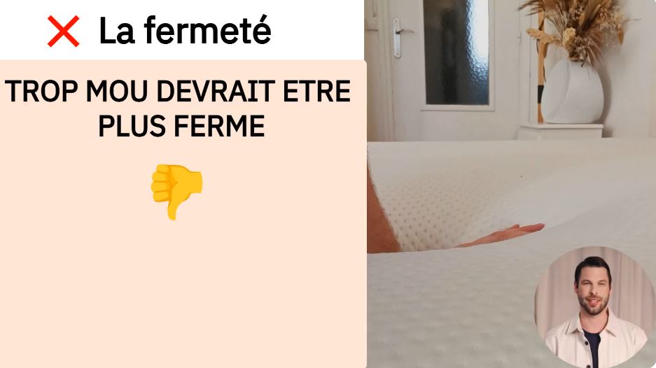 test fermeté emma hybride II