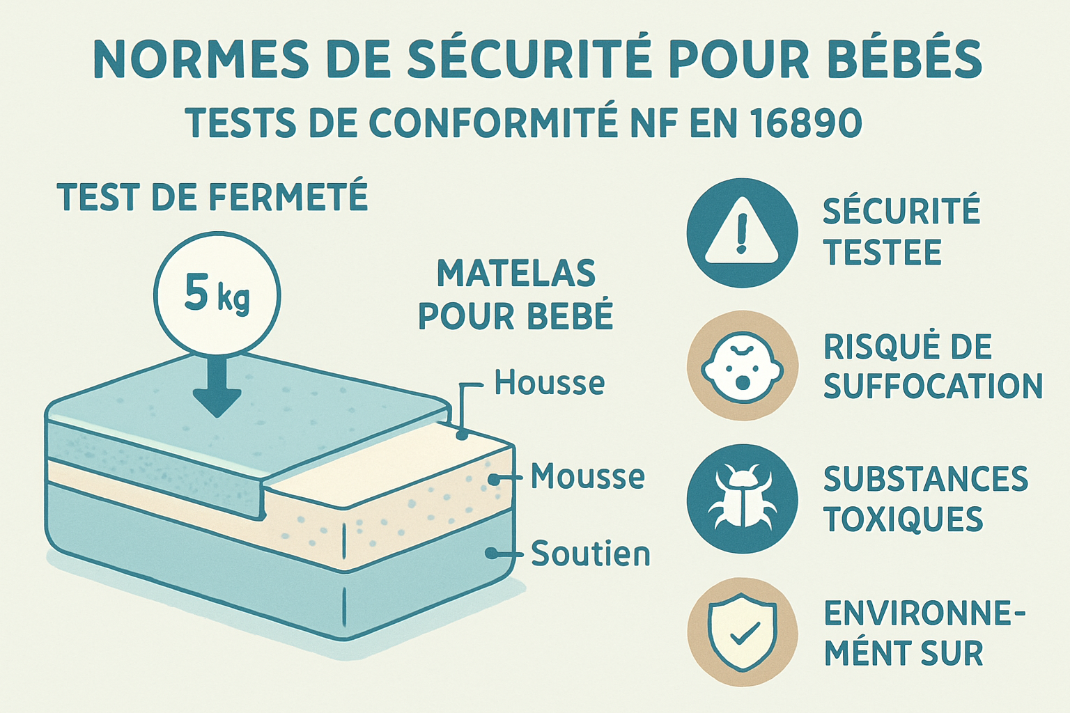infographie sécurité bébé