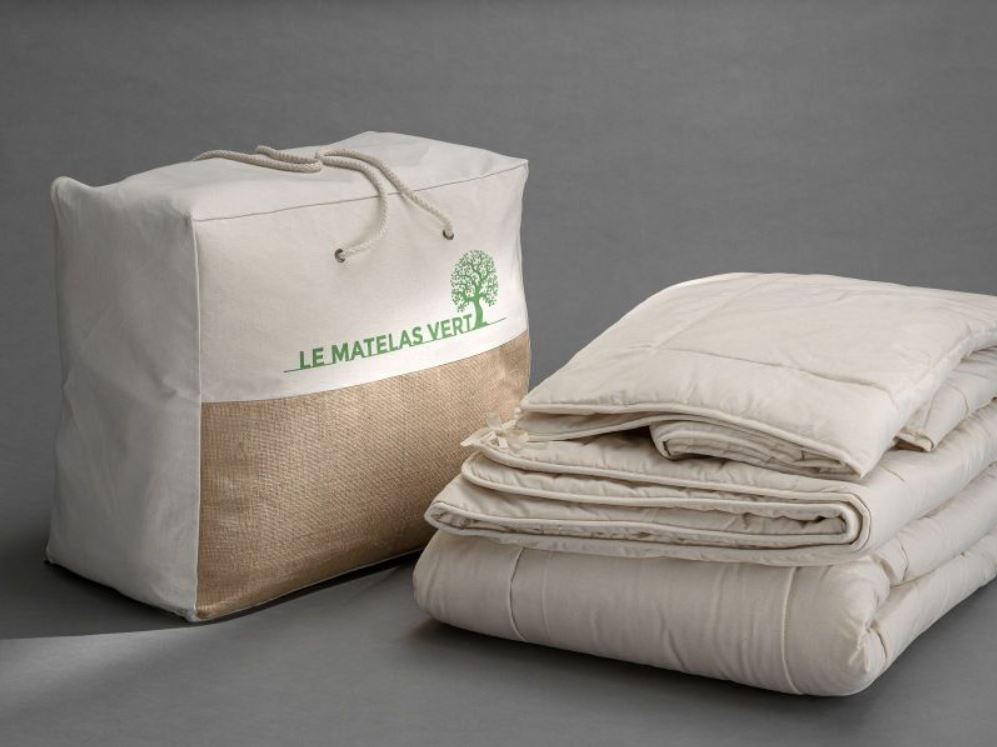 Couette coton bio Matelas Vert
