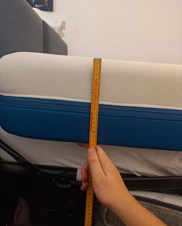 Mesure épaisseur matelas Melli Mello 18cm