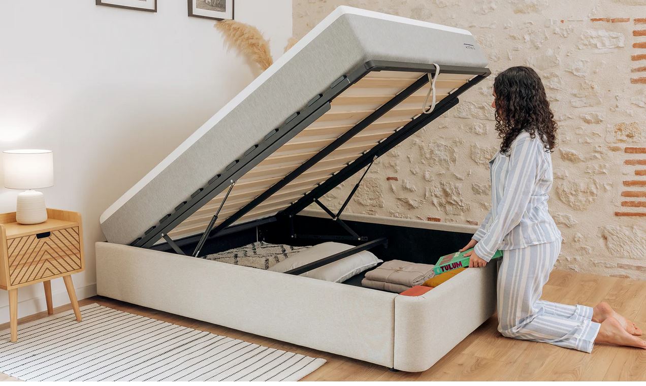 Sommier coffre Nova Hypnia - Meilleur lit coffre 2025