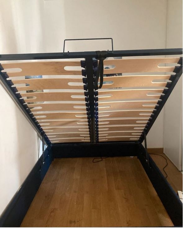 Sommier coffre rangement intégré gain de place