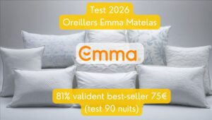 marque emma oreiller