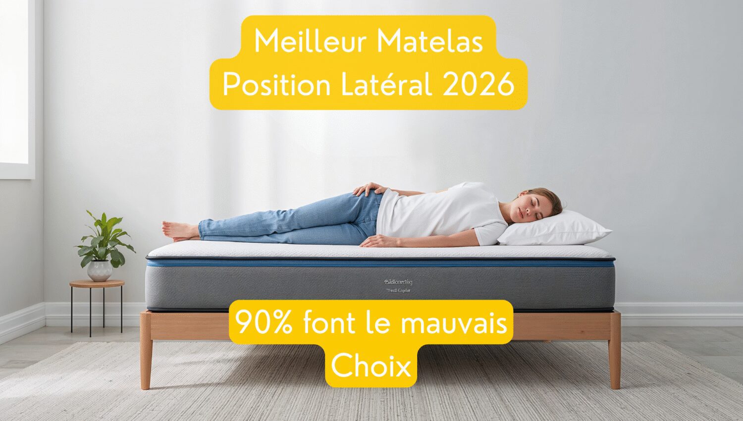 meilleur matelas pour dormir sur le coté