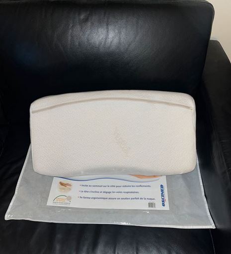 Dr Sophie Poumelard pneumologue CHU validation tests oreillers anti ronflement